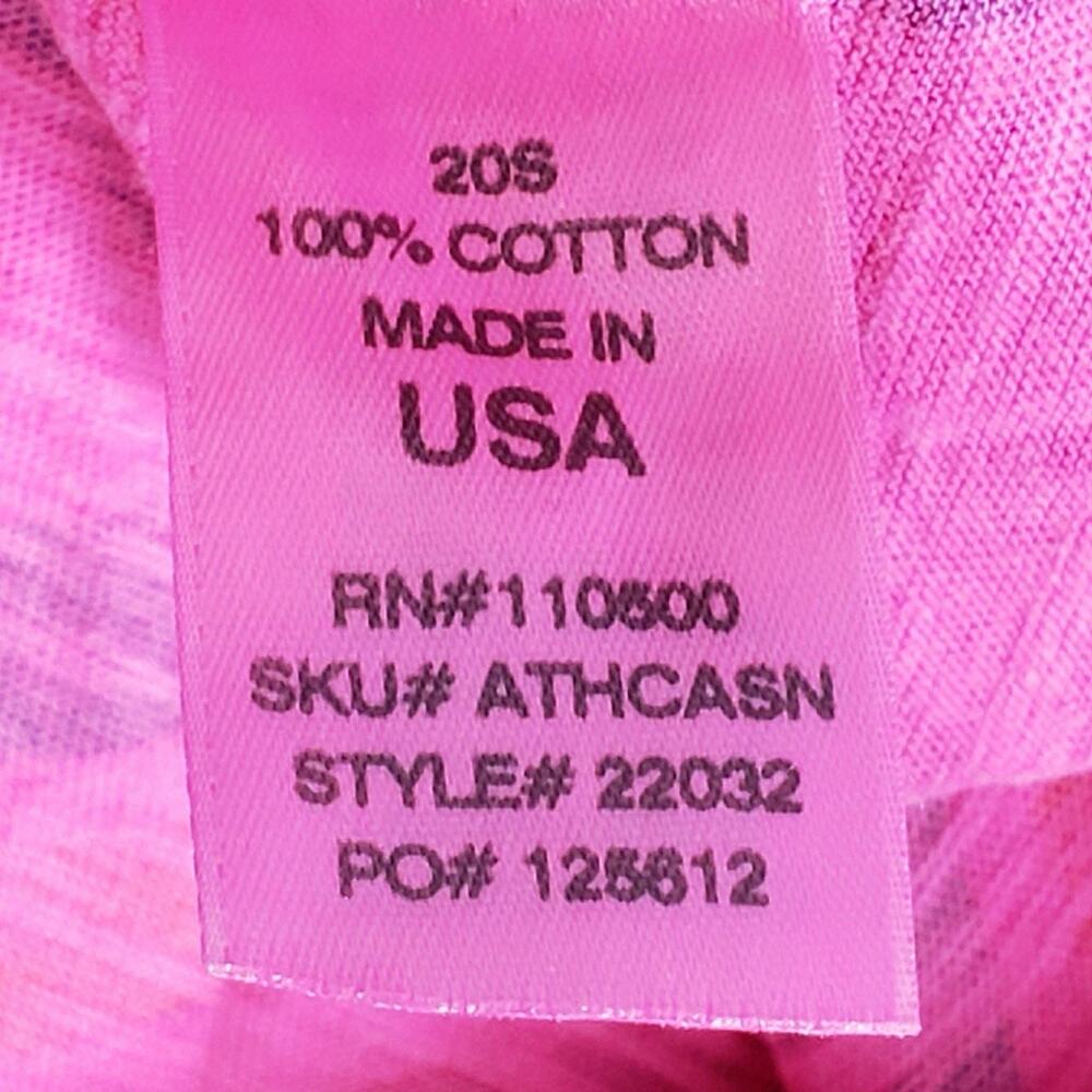 Fresh Produce Shirt Knit Top Long Sleeve Womens Size Large L Pink Geometric - Picture 7 of 9